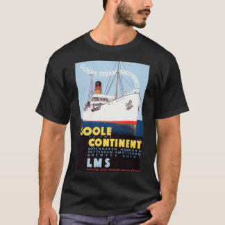 retro Goole till kontinenten T Shirt