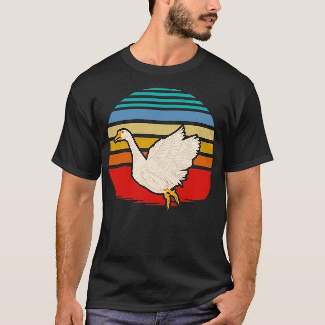 Retro Goose T Shirt (Framsida)