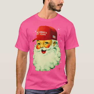 Retro Gör julen Underbar igen Trump jul M T Shirt
