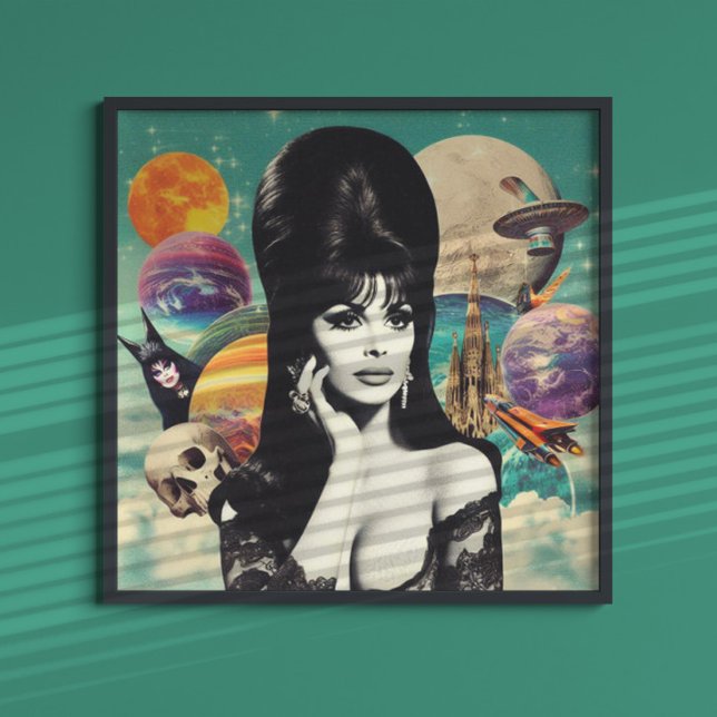 Retro Goth Girl Poster (Skapare uppladdad)