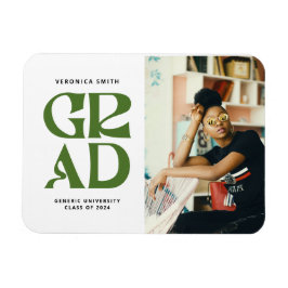 Retro Grad-meddelande Magnet