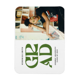 Retro Grad-meddelande Magnet