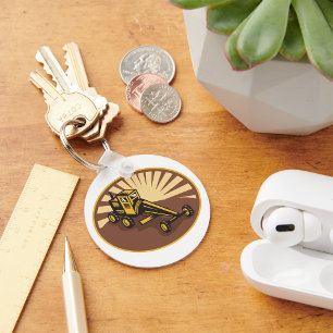 Retro Grader Nyckelring