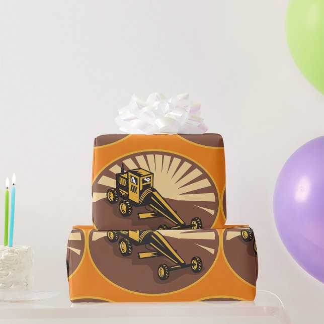 Retro Grader Presentpapper (Skapare uppladdad)