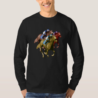 Retro Grafisk Hästälskare Ridare Hästar  T Shirt