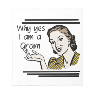 Retro Gram Gifts Anteckningsblock