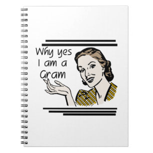 Retro Gram Gifts Anteckningsbok