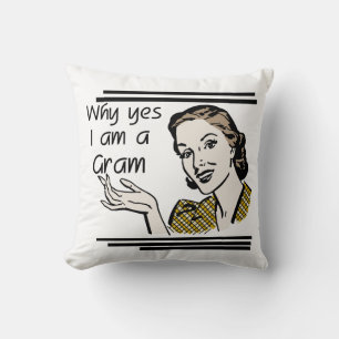 Retro Gram Gifts Kudde