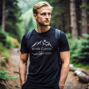 Retro Grand Canyon Hike Äventyr T Shirt