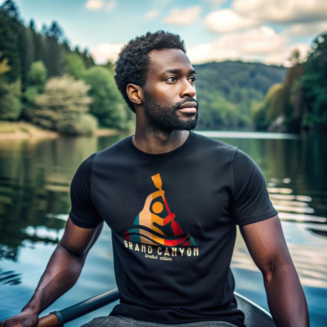 Retro Grand Canyon Kayaking T Shirt (Skapare uppladdad)