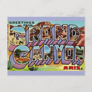 Retro Grand Canyon vykort