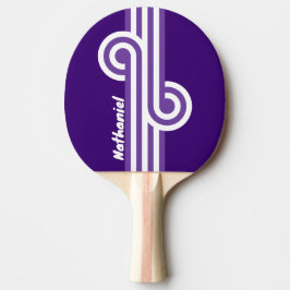 Retro Grapevine Grove Loop med namn Pingisracket