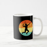 Retro Graphic Badminton Player Shuttle Player Spor Kaffemugg<br><div class="desc">Retro Graphic Badminton Player Shuttle Player-sport</div>