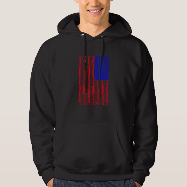 Retro Graphic Car Car Mechanic Vehicle Technician  Hoodie (Framsida)