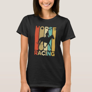 Retro Graphic Horse Lover Equestrian Rider Horses T Shirt