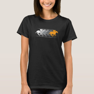 Retro Graphic Horse Lover Equestrian Rider Horses  T Shirt