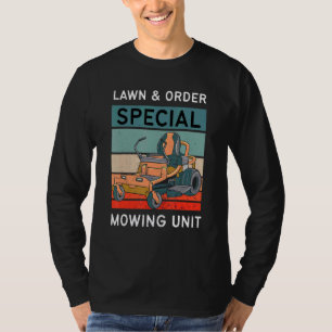 Retro Gräsmatta o för Speciell bogseringsenhet för T Shirt