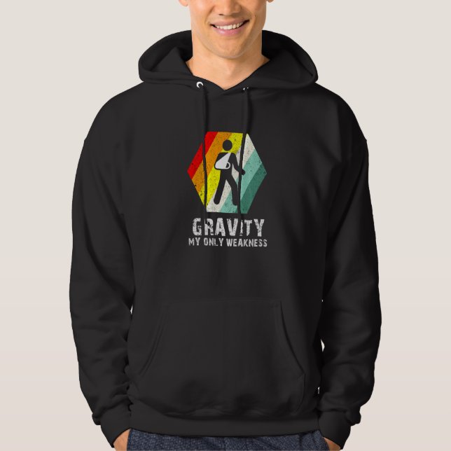 Retro Gravity My Weakness Arm Sling efter kirurgi Hoodie (Framsida)