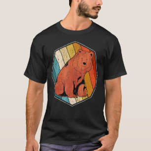 Retro Grizzly Bear Wildlife Forest Animal Bear T Shirt