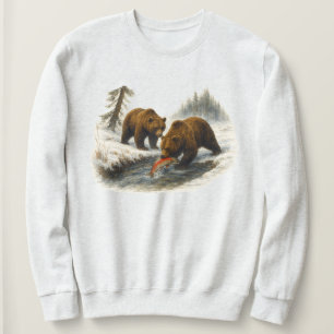 Retro Grizzlybjörnar vildmarksscen - Nittio talet T Shirt