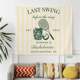 Retro Grön Sista Sväng Innan Ring Tennis Bach Fleecefilt