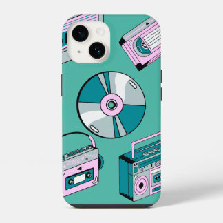 Retro Grönt Cellphone Fodral