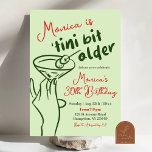 Retro Grönt Hand plockade Martini 30års födelsedag Inbjudningar<br><div class="desc">Retro Grönt Hand plockade Dirty Martini Birthday Invation,  Cocktail Vuxen Födelsedagsfest,  Tini Bit Older Vuxen Födelsedagsfest,  30:e Dirty Martini Födelsedagsfest,  Dirty Thirty Cocktails Party.</div>