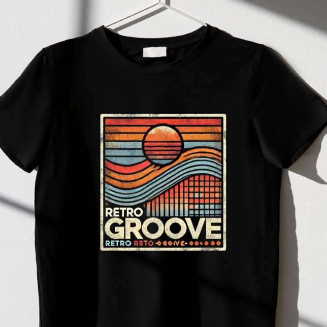 RETRO GROOVE T SHIRT (Skapare uppladdad)