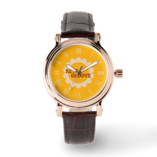 Retro Groove Watch Armbandsur