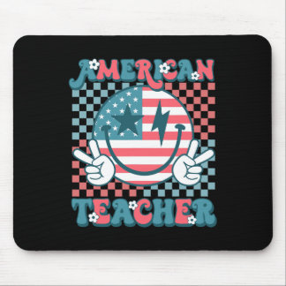 Retro Groovy 4:e juli Smile American Tea Musmatta