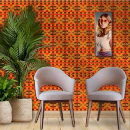 Retro Groovy 60's 70's Bubbles Mönster