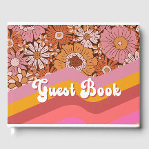 Retro Groovy 70-tals blomstermod 