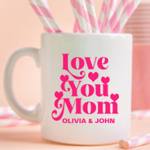 Retro Groovy 70's Thrade Kärlek You Mamma Rosa