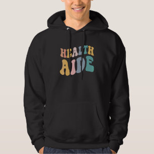 Retro Groovy Admin Squad Tillbaka Till Skolan Häls Hoodie