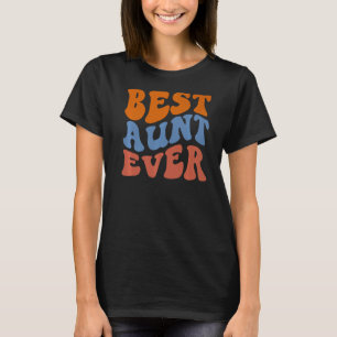 Retro Groovy Best Moster har Vågigt Hippie Boho 70 T Shirt