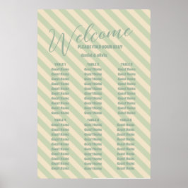 Retro Groovy Colorful Vågigt Boho Wed Sittdiagram Poster