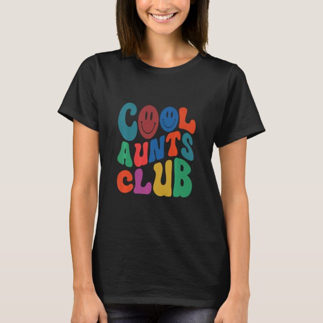 Retro Groovy Coola Moster Klubb Smile Ansikte New  T Shirt (Framsida)