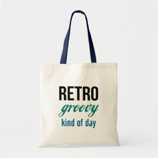 Retro Groovy Dagstaska Tygkasse