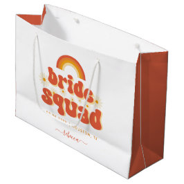 Retro Groovy Daisy Brud Squad Sängvätstema Party