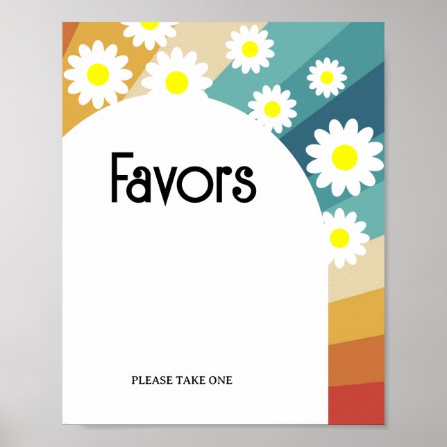 Retro Groovy - Favoraffisch Poster (Framsidan)