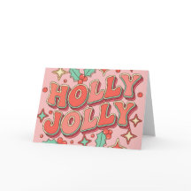 Retro Groovy Glad Jul Merry Christmas