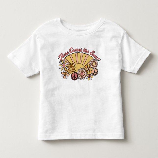 Retro Groovy | Här följer Vintagen Sol T Shirt (Framsida)