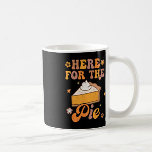 Retro Groovy här för Thanksgivingen Paj Kaffemugg