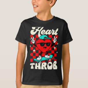 Retro Groovy Heart Throb Alla hjärtans dag Småbarn T Shirt