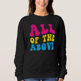 Retro Groovy hela ovannämnda LGBT Gay pride T Shirt