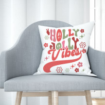 Retro Groovy Holly Jolly Vibes Helgdag Photo