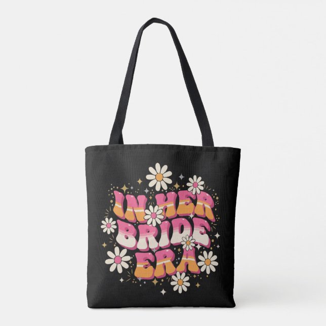Retro Groovy i sin brud-era 70-tals möhippa Tygkasse (Baksida)
