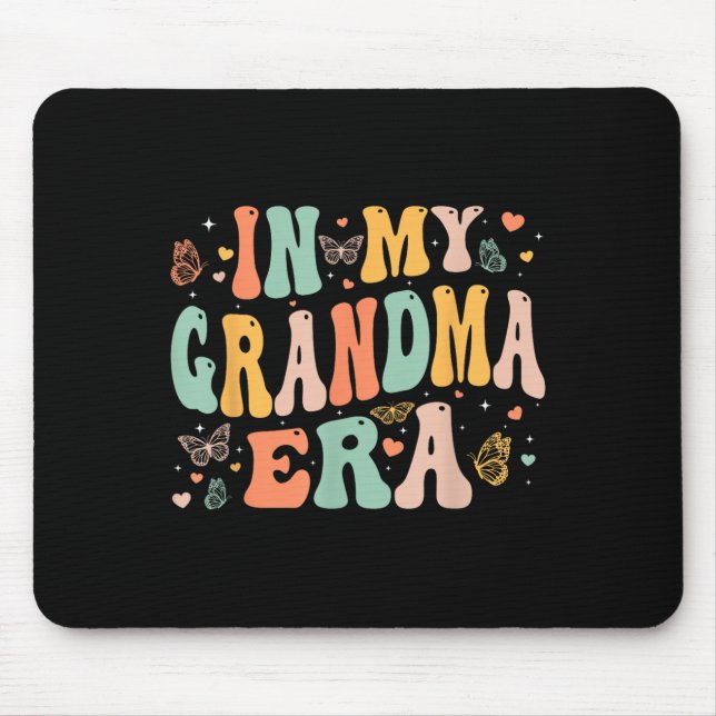 Retro Groovy In My Grandma Era Mother's Day Women  Musmatta (Framsidan)