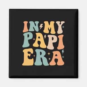 Retro Groovy in my Papi Era Far&#; s Day Magnet