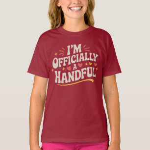 Retro Groovy.. Jag är en handfull Roligt Kid T Shirt